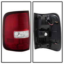 Load image into Gallery viewer, Xtune Ford F150 Styleside 04-08 LED Tail Lights Red Clear ALT-ON-FF15004-LED-RC