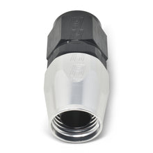 Load image into Gallery viewer, Russell Performance -10 AN Black/Silver Straight Full Flow Hose End