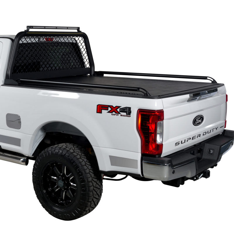 Putco 73-96 Ford Full-Size F-150 / F250 - 6.5ft Bed Locker Side Rails - Black Powder Coated