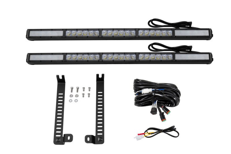 Diode Dynamics 14-19 Toyota 4Runner SS30 Stealth Lightbar Brackets