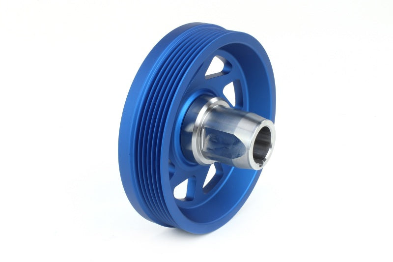 PERRIN 22-25 Subaru WRX/BRZ & Toyota GR86 / 20-25 FXT/OBXT Lightweight Crank Pulley - Blue