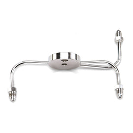 Russell 3AN Front Male Junction Block (Narrow Glide) w/Chrome Finish