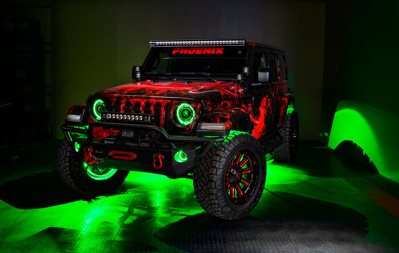 Oracle Oculus Bi-LED Projector Headlights for Jeep JL/Gladiator JT - w/ Simple Cntrl