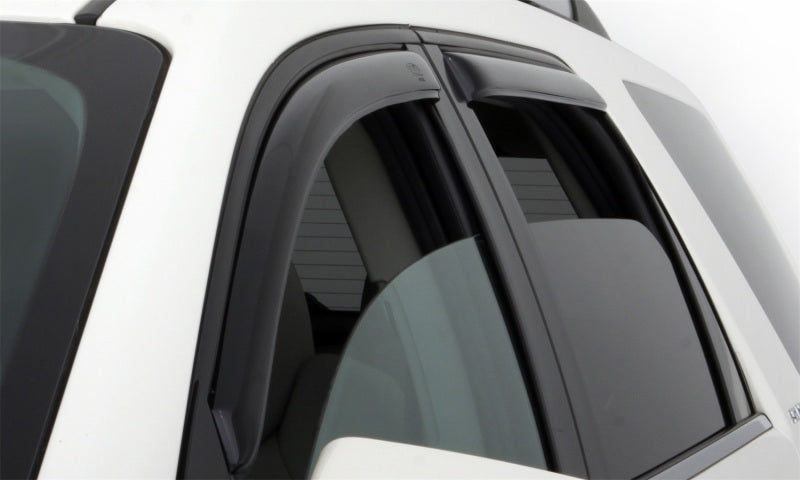 AVS 07-10 Chrysler Aspen Ventvisor In-Channel Front & Rear Window Deflectors 4pc - Smoke