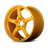 Gram Lights 57CR 18x10.5 +22 5-114.3 Mach Yellow