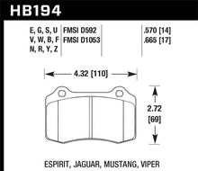 Load image into Gallery viewer, Hawk 2010 Camaro SS Blue 9012 Race Rear Brake Pads