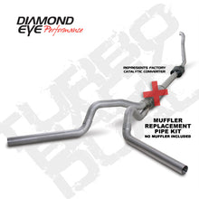 Load image into Gallery viewer, Diamond Eye KIT 4in TB MFLR RPLCMENT PIPEDUALALUM94-97 5 7 3L F250/F350 PWRSTROKE NFS