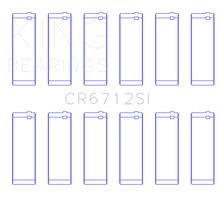 Load image into Gallery viewer, King Engine Bearings Ford V6 Triton/Ohv (Size +0.50mm) Connecting Rod Bearing Set