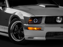 Load image into Gallery viewer, Raxiom 05-09 Ford Mustang Halogen 2010 Style LED Halo Headlights-Blk Hsng(Clear Lens/Excludes GT500)