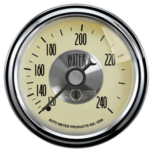 Load image into Gallery viewer, Autometer Prestige Series 52mm 120-240 Deg F Mechanical Water Temperature Gauge