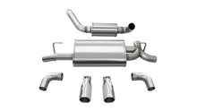 Load image into Gallery viewer, Corsa 2018-2024 Jeep Wrangler JL 2.5in Dual Rear Exit Polished Tips Touring Axle-Back Exhaust