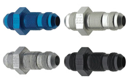 Fragola -6AN Straight Bulkhead - Blue