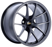 Load image into Gallery viewer, BBS RI-A 18x10 5x120 ET25 Matte Graphite Wheel -82mm PFS/Clip Required