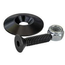 Load image into Gallery viewer, Moroso 1.25in Taper Washer - Black Anodized (10 Pack w/Hardware)