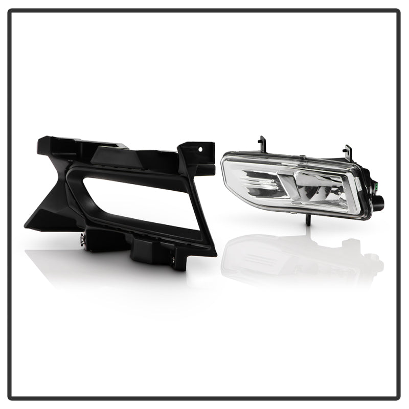 Spyder 20-22 Nissan Versa OEM Fog Lights w/ Switch - Clear (FL-NV20-C)