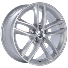 BBS SX 19x8.5 5x108 ET45 Sport Silver Wheel -70mm PFS/Clip Required