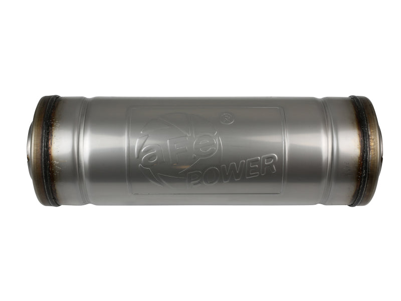 afe MACH Force-Xp Muffler 2-1/2 IN ID Center/Center x 9 IN Dia. x 14 IN L - Round Body