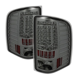 xTune Chevy Silverado 07-13 LED Tail Lights Smoke ALT-ON-CS07-LED-SM