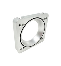 Load image into Gallery viewer, Torque Solution 06-21 Subaru STI / 08-14 Subaru WRX Big Bore 76mm Throttle Body Adapter - Silver