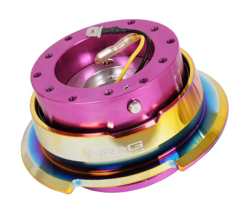 NRG Quick Release Gen 2.8 - Purple Body / Neochrome Ring