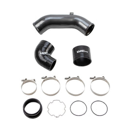 Wehrli 2017+ Ford 6.7L Power Stroke 3.5in Cold Side Intercooler Pipe - Bengal Blue