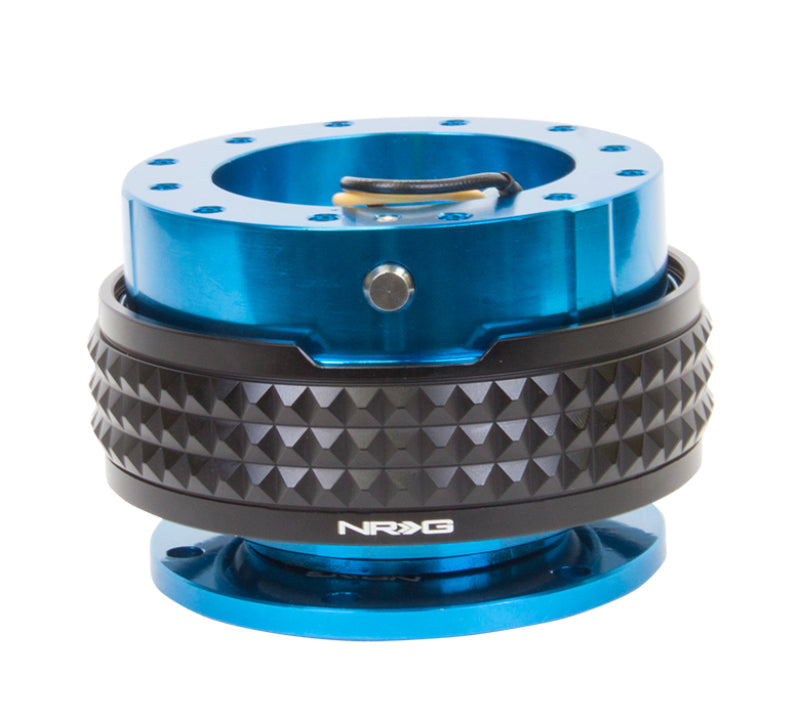 NRG Quick Release Kit - Pyramid Edition - Blue Body / Black Pyramid Ring