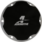 Aeromotive Fill Cap - Screw-On - 3in - Flanged - 6-Bolt - Black