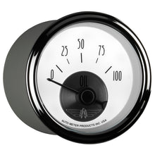 Load image into Gallery viewer, Autometer Prestige Series Pearl 2-1/16in 100PSI Electronic Oil Pressure Gauge