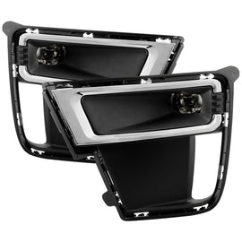 Spyder 22-24 Ford Expedition OEM LED Fog Lights w/ Switch - Clear (FL-FE2022-LED-C)