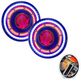 ORACLE Lighting 0718 Jeep Wrangler JK Oculus 7in ColorSHIFT Bi-LED Projector Headlights