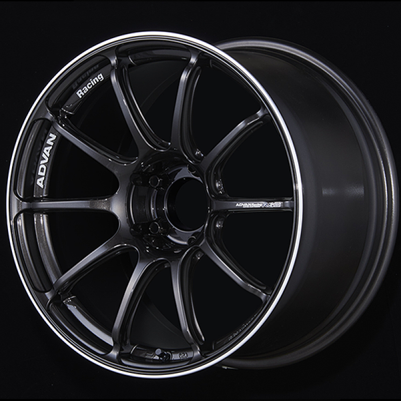 Advan RSIII 18x7.5 / +48 Offset / 5x114.3 / 73mm Bore / Black Gunmetallic and Ring