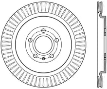 Load image into Gallery viewer, StopTech Premium High Carbon 13-14 Ford Mustang/Shelby GT500 Right Rear Disc Slotted Brake Rotor