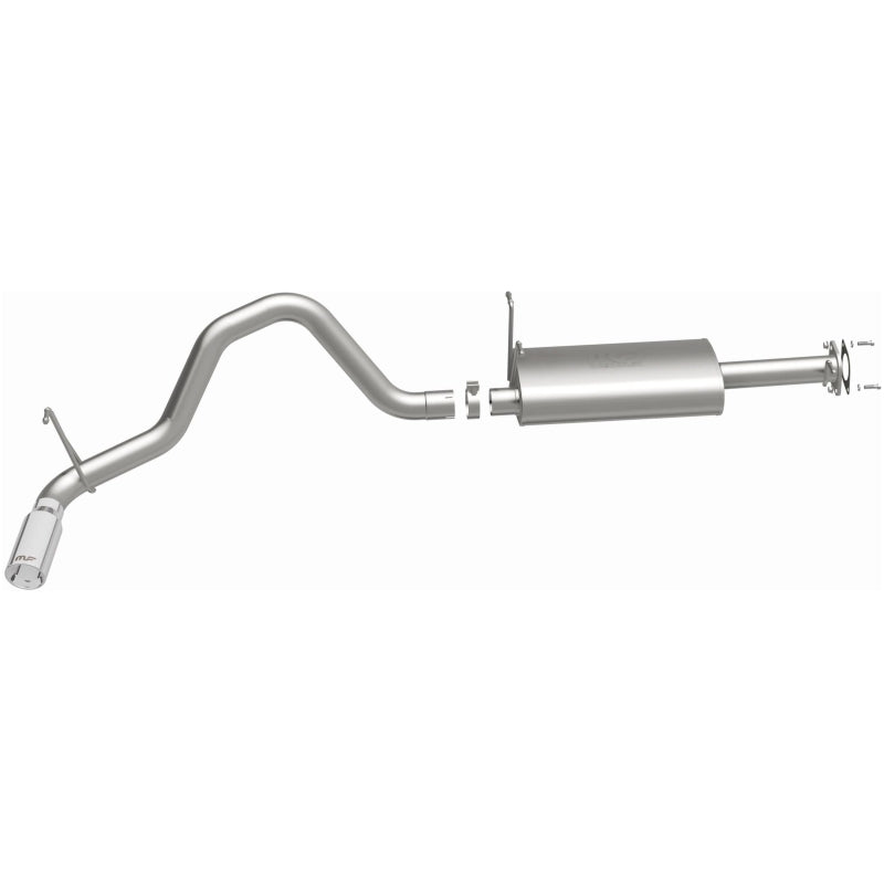 MagnaFlow 2019 Ram 1500 3.6L Street Series Cat-Back Exhaust Rear Side Exit w/Polished Tip