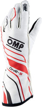 Load image into Gallery viewer, OMP One-S Gloves White - Size Xs Fia 8556-2018