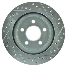 Load image into Gallery viewer, StopTech Select Sport 05-10 Ford Mustang GT Slotted and Drilled Rear Right Rotor