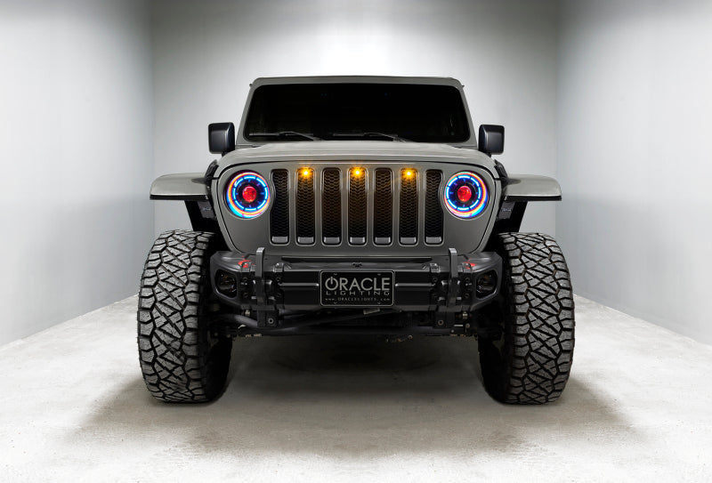 Oracle Oculus Bi-LED Projector Headlights for Jeep JL/Gladiator JT - w/ Simple Cntrl