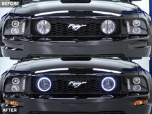 Load image into Gallery viewer, Raxiom 05-12 Ford Mustang GT LED Halo Fog Lights (Smoked)