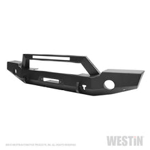 Load image into Gallery viewer, Westin 18-20 Jeep Wrangler WJ2 Full Width Front Bumper w/LED Light Bar Mount Textured Black