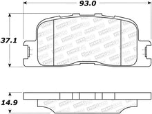 Load image into Gallery viewer, StopTech Street Select Brake Pads