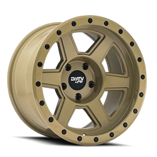 Load image into Gallery viewer, Dirty Life 9315 Compound 17x9 / 6x139.7 BP / -12mm Offset / 106mm Hub Desert Sand Wheel