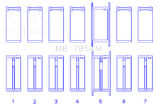 Load image into Gallery viewer, King Engine Bearings Ford 200 3.3L 12V Main Bearing Set