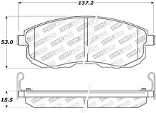 Load image into Gallery viewer, StopTech Street Touring 02-04 Infiniti I30/I35 / 02-06 Nissan Altima Front Brake Pads