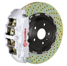 Load image into Gallery viewer, Brembo 06-11 ML320 Front GT BBK 8 Piston Cast 380x34 2pc Rotor Drilled-Silver