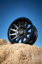 Load image into Gallery viewer, ICON Compression 18x9 6x5.5 25mm Offset 6in BS 95.1mm Bore Double Black Wheel