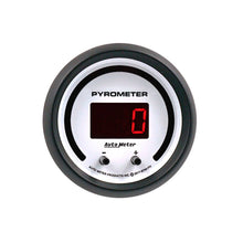 Load image into Gallery viewer, Autometer 52.4mm White Two Channel 0-2000 Degree Pyrometer (EGT) Phantom Elite Digital Gauge