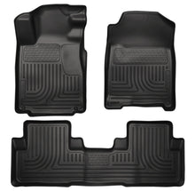 Load image into Gallery viewer, Husky Liners 11-12 Dodge Charger/Chrysler 300 (AWD Only) WeatherBeater Combo Black Floor Liners