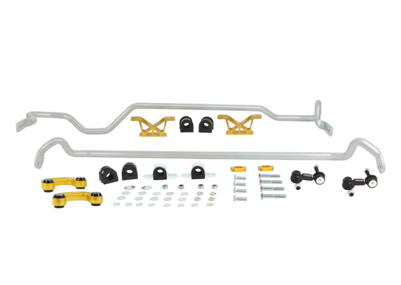 Whiteline 02-07 Subaru Impreza WRX Front & Rear Sway Bar Kit 24mm w/Mounts