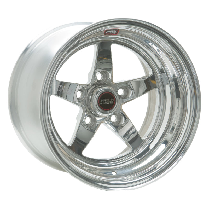 Weld S71 15x7.33 / 5x4.75 BP / 3.5in. BS Polished Wheel (Low Pad) - Non-Beadlock