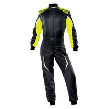 Load image into Gallery viewer, OMP Tecnica Evo Overall My21 Black/Yellow - Size 46 (Fia 8856-2018)