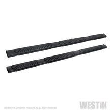 Load image into Gallery viewer, Westin 2019 Chevrolet Silverado/Sierra 1500 Crew Cab (5.5ft) R5 Modular Nerf Step Bars - Black